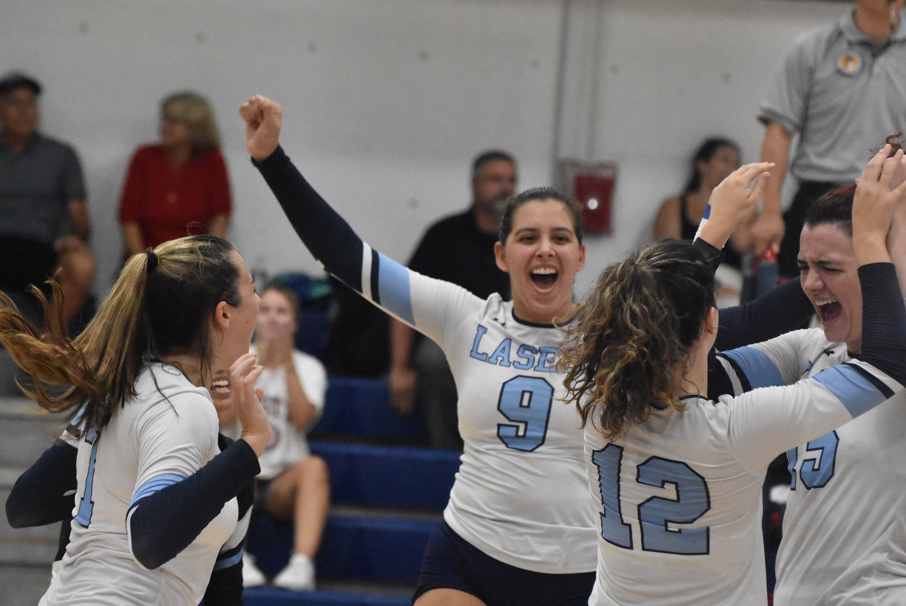 WVB: Lasers sweep Owls in non-conference match