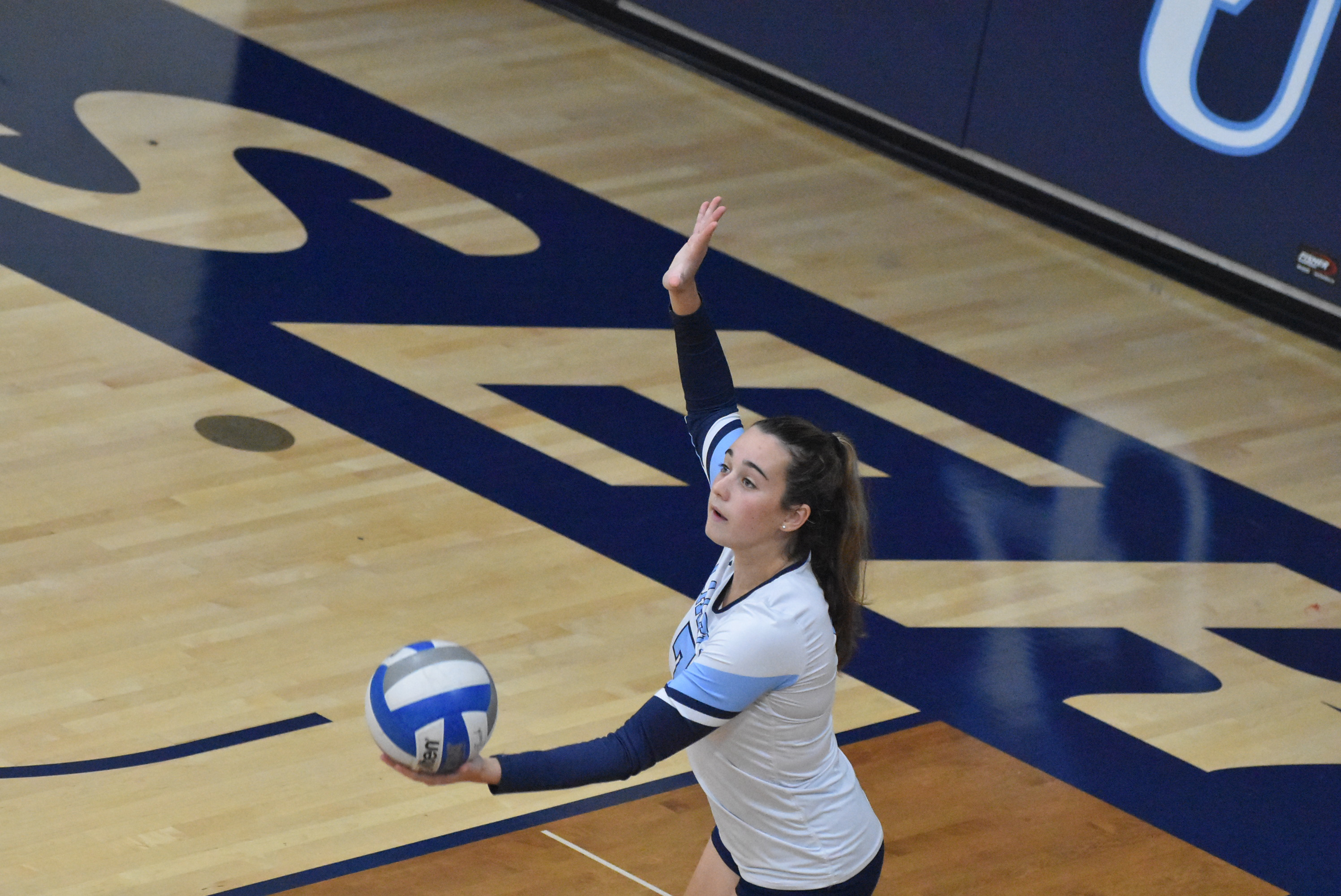 WVB: Lasers split in doubleheader at home