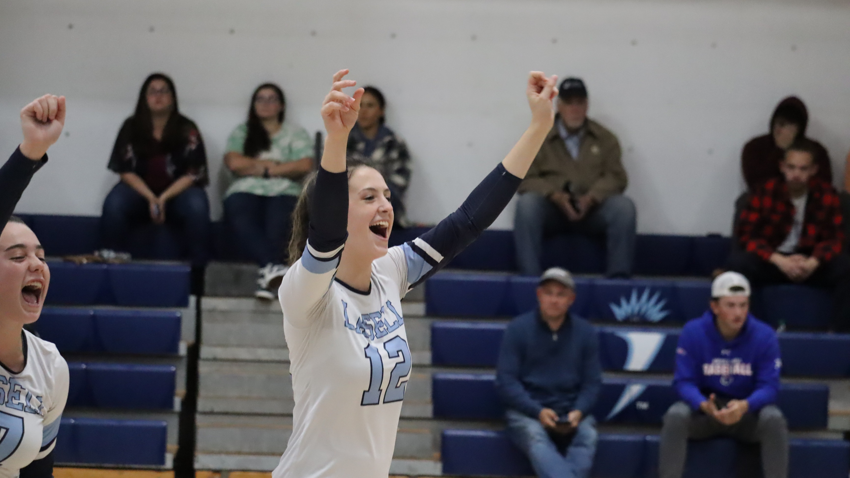 WVB: Lasers sweep Bay Path to pick up win #12 on season