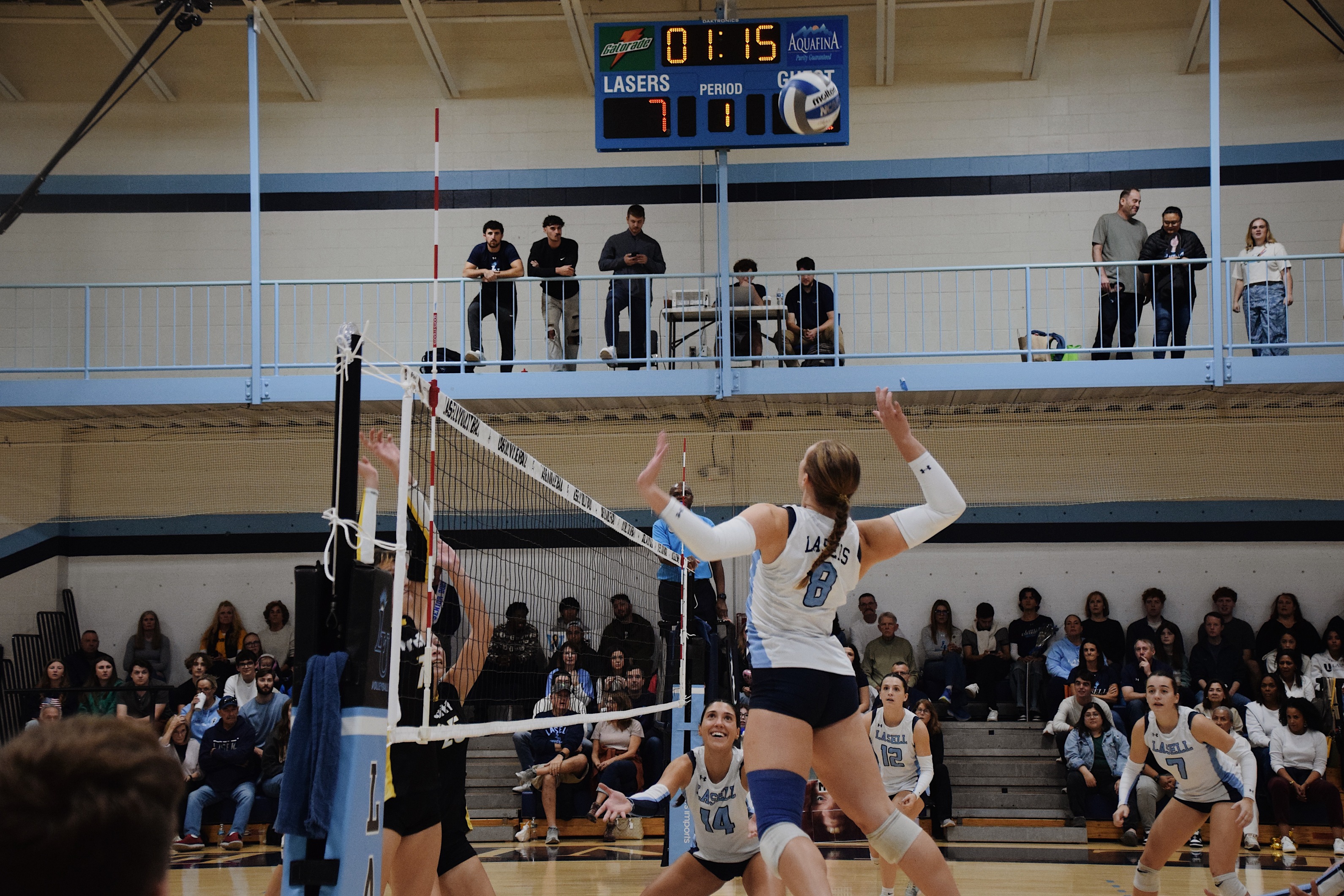 WVB: Lasers Sweep in Jersey