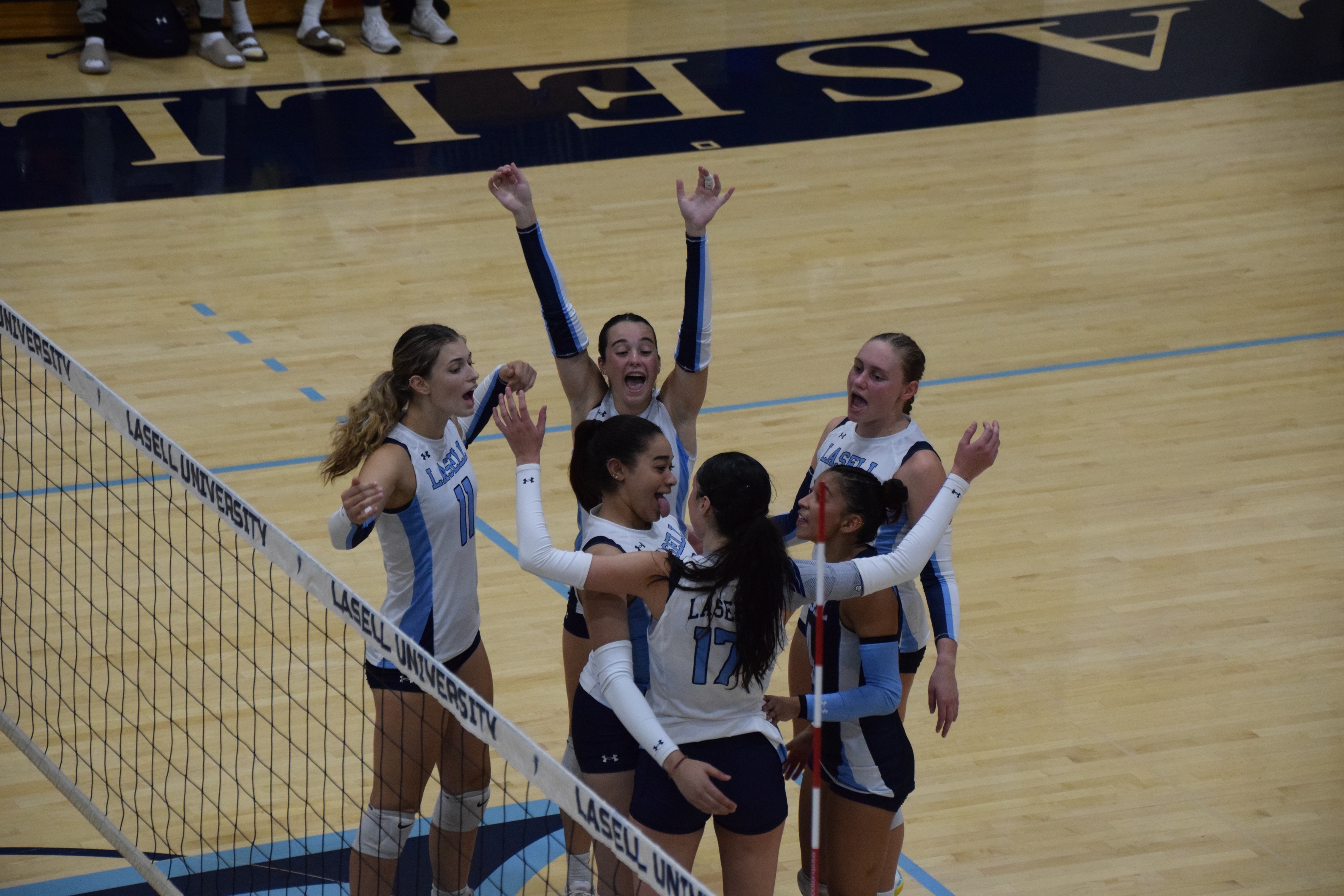 WVB: Lasers Dominate in Three Straight Sets