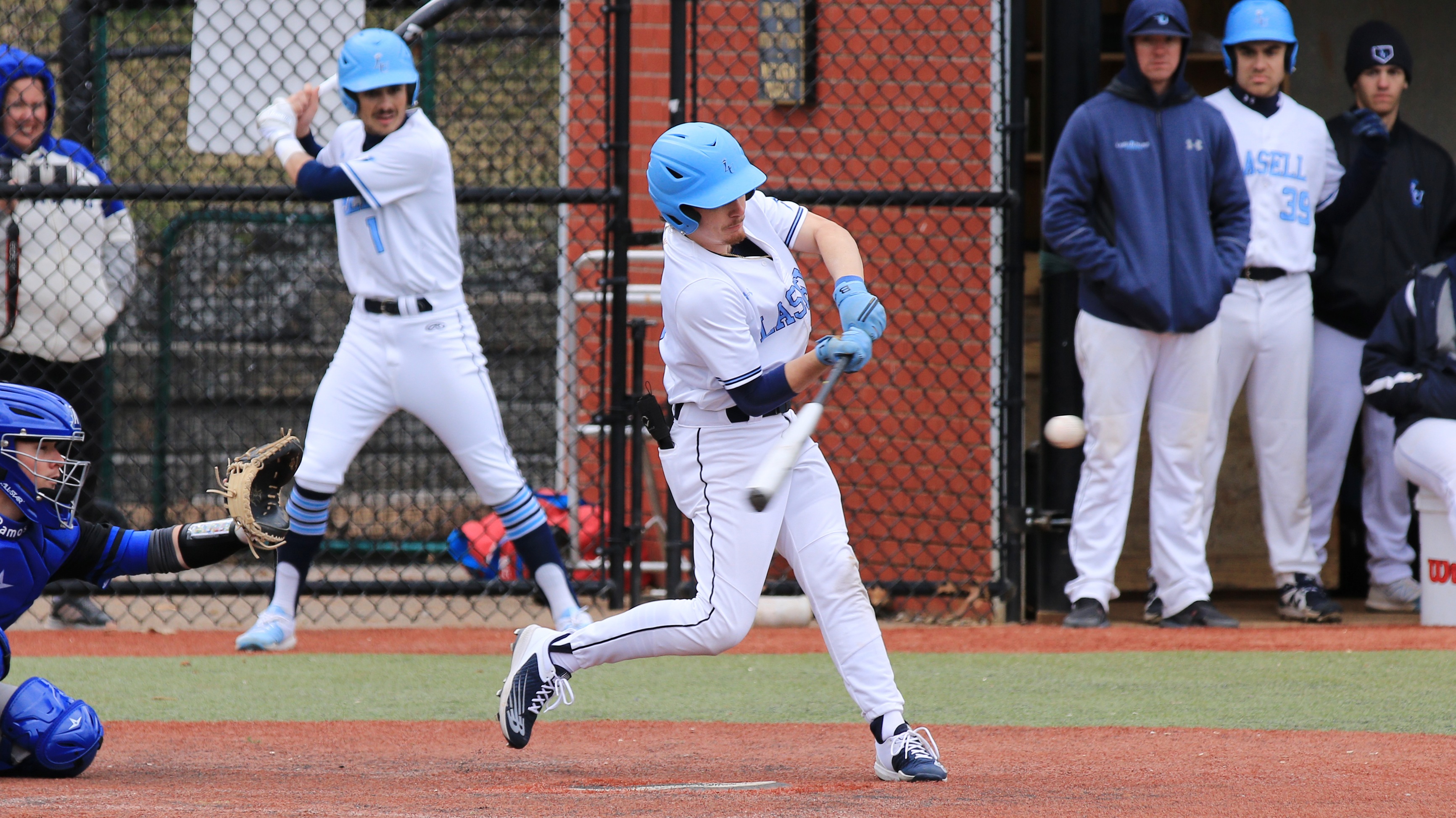 Baseball: Lasers split Sunday non-conference twin bill with Suffolk