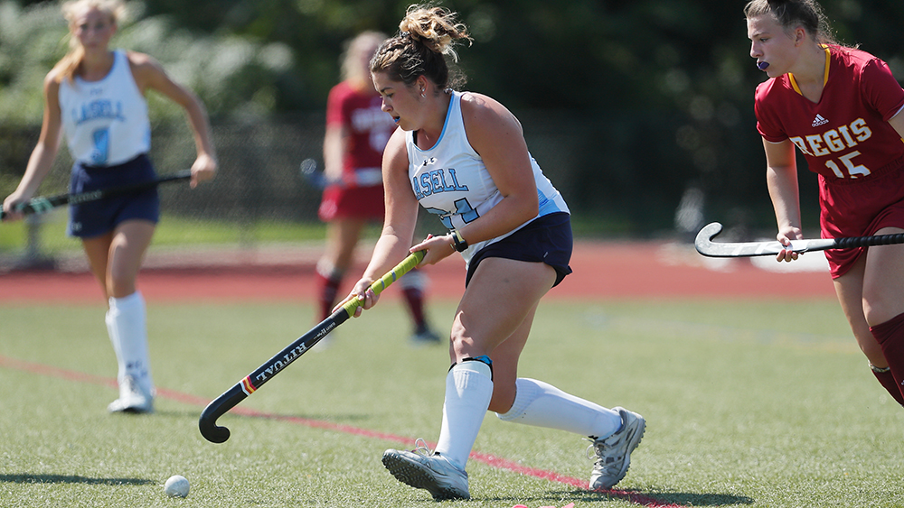 FH: Blaha’s second goal leads Lasell past Anna Maria in overtime