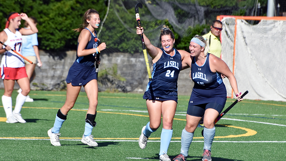 FH: Dodier scores twice as Lasell rallies past New England College