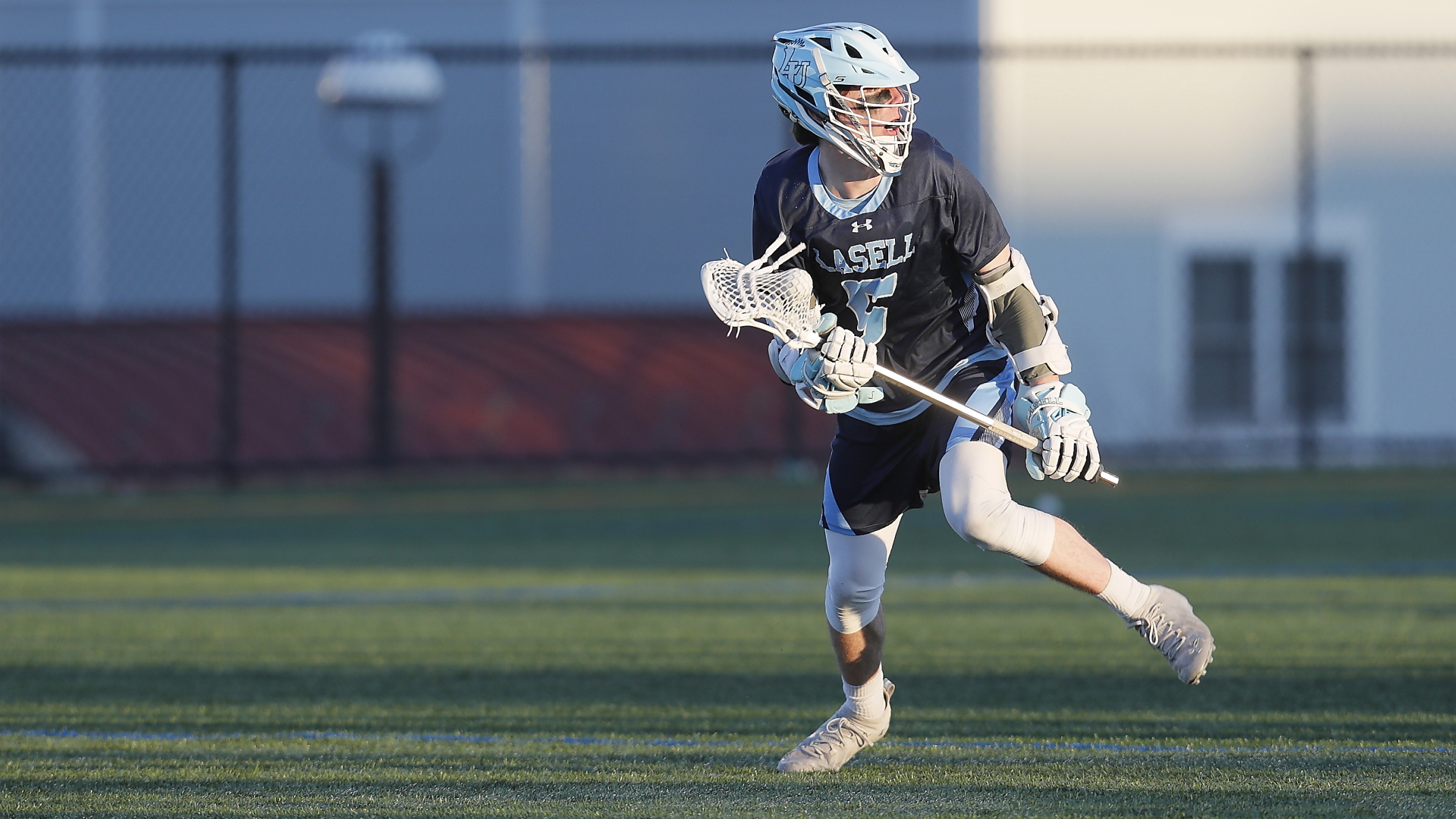 Men's Lacrosse: Defense shines as Lasers stay undefeated in the GNAC
