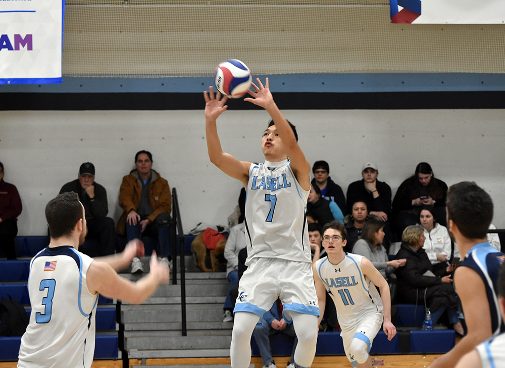 Men’s Volleyball: Lasers drop two matches at SUNY Poly Invitational Friday