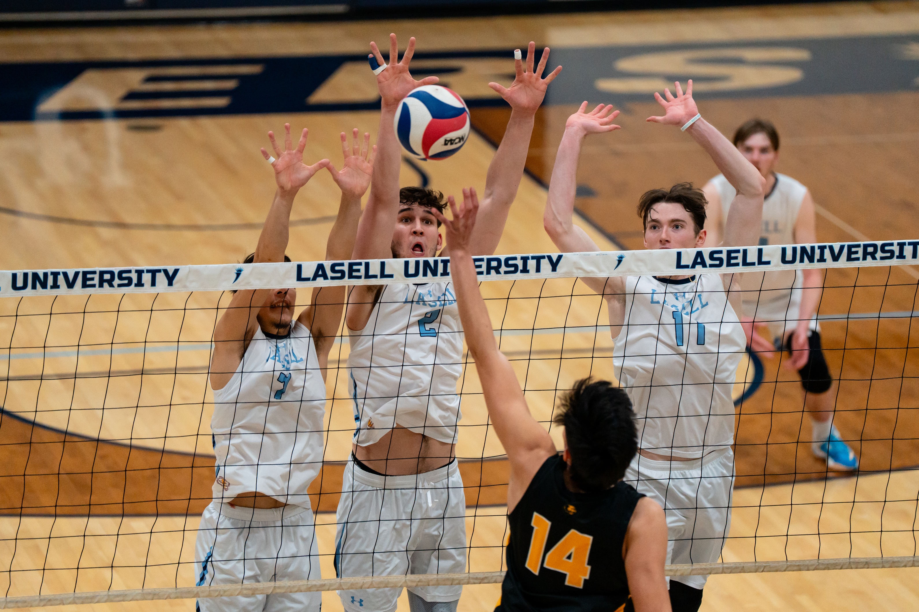 MVB: Lasers Sweep Tri-Match Against Dean College and Rivier University