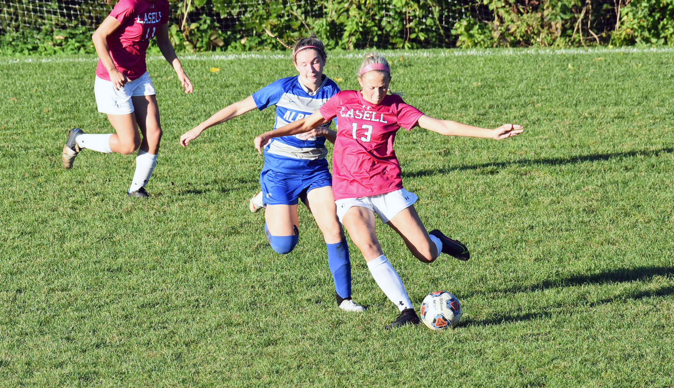 WSOC: Lasers drop first GNAC game on late Falcons goal