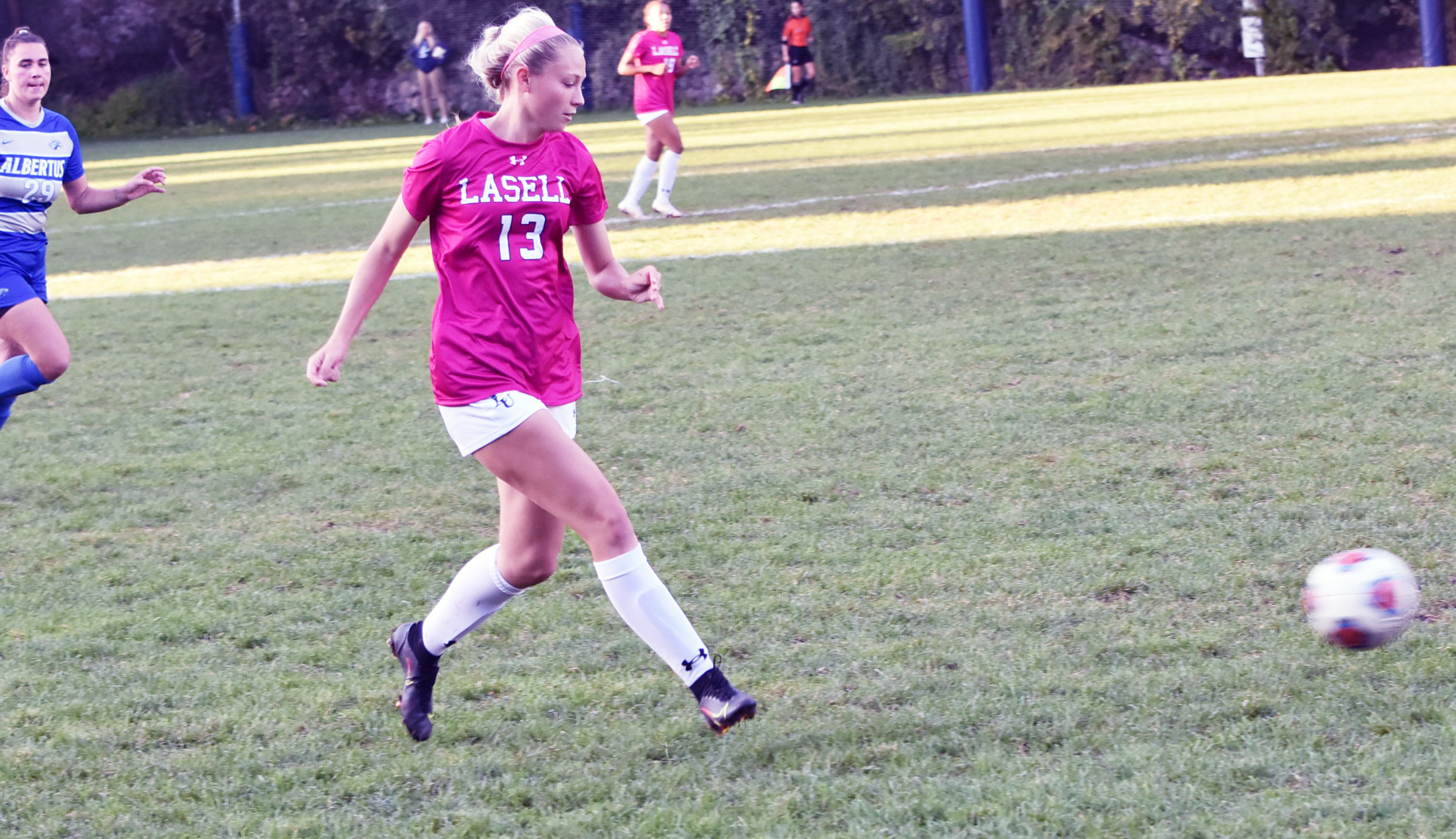WSOC: Lasell secures two seed for the GNAC playoffs with Regis victory