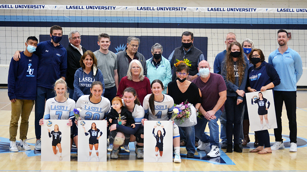 WVB: Rhode Island College outlasts Lasell on Senior Night
