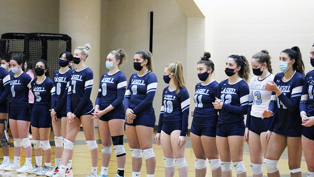WVB: Lasell comes up short at Simmons in GNAC Quarterfinal